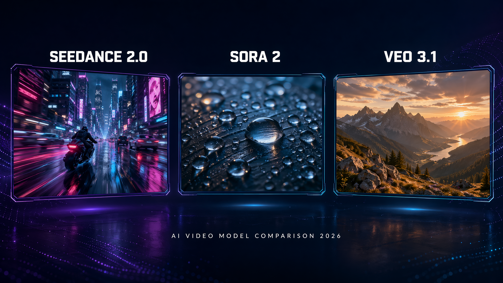 Sora 2、Veo 3、Seedance，谁才是AI视频王者？